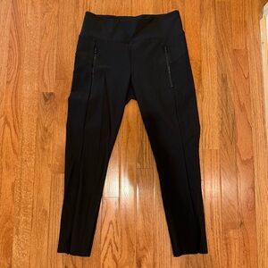 Athleta leggings with zipper pockets